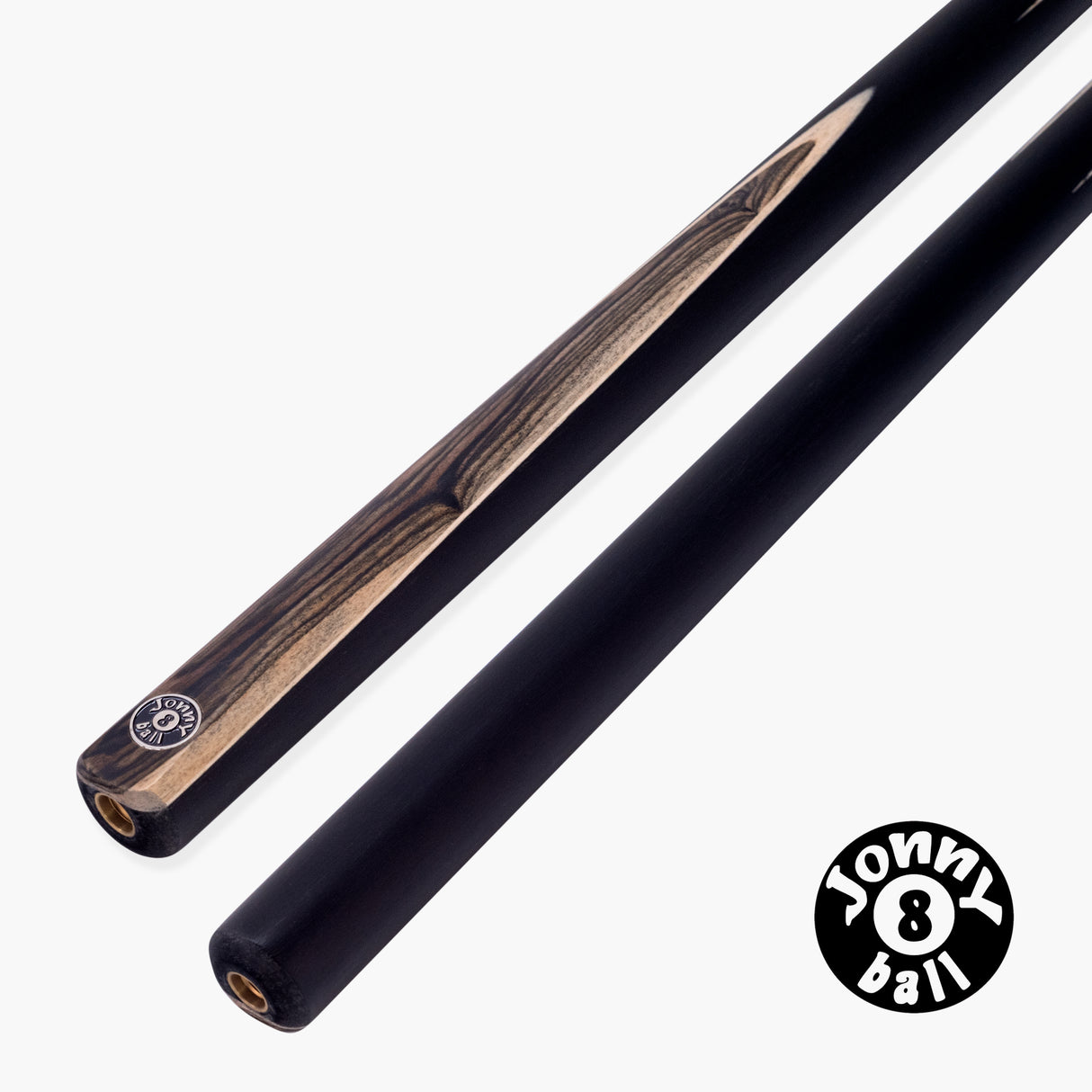 Jonny 8 Ball Sherwood 2 Piece 57 Inch English Pool Cue and Case Set with 8.5mm Red Layered Tip