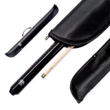 Jonny 8 Ball 57 Inch 2 Piece Pub Style Snooker Pool Cue and Case Set with 9.5mm Tip