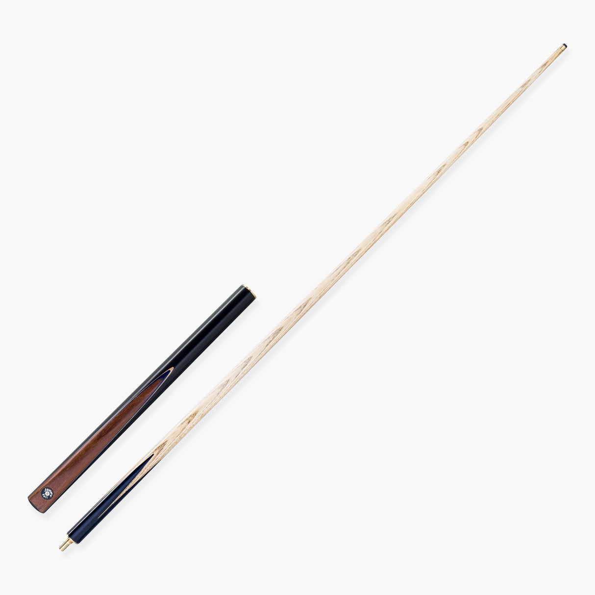Jonny 8 Ball 3/4 BLUE THUNDER Traditional English 8 Ball Pool Cue 8.8mm Tip - J05