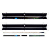 PRO147 Apollo 58 Inch 3/4 Jointed Hand Spliced Premium Snooker and Pool Cue and Case Set 9.5mm Tip