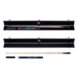 PRO147 Azure Pearl 3/4 Joint Cue and Case Set with 9.5mm Professional Layered Leather Tip