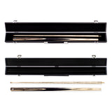 PRO147 Sherwood 2 Piece 57 Inch Snooker and English Pool Cue and Case Set with 9.5mm Red Layered Tip