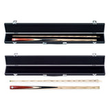 PRO147 Pro Match Rosewood 2 Piece Snooker Pool Cue and Case Set 9.5mm Tip