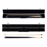 BCE 57 Inch 2pc Clubline Economy Hardwood Pool Snooker Cue with 11mm Screw On Tip (Copy) Cue + Case
