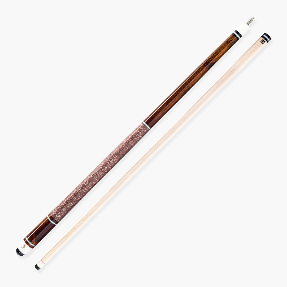 McDermott PLAIN COCOBOLO Hand Crafted G-Series American Pool Cue 13mm tip – G223