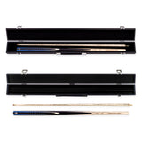 Jonny 8 Ball Blue Dragon 2 Piece 57 Inch English Pool Cue and Case Set with 8.5mm Red Layered Tip