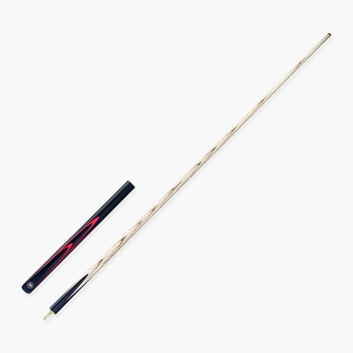 PRO147 Apollo 58 Inch 3/4 Jointed Hand Spliced Premium Snooker and Pool Cue 9.5mm Tip