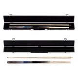 Jonny 8 Ball Vortex 2 Piece 57 Inch English Pool Cue and Case Set with 8.5mm Red Layered Tip