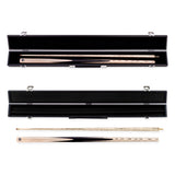 Jonny 8 Ball Jupiter 2 Piece 57 Inch English Pool Cue and Case Set with 8.5mm Red Layered Tip