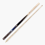 Jonny 8 Ball Vortex 57 Inch 2 Piece Centre Joint English Pool Cue with 8.5mm Professional Layered Tip