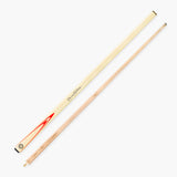 BCE Ronnie O'Sullivan ORANGE FLARE Cream Butt 2pc Ash Pool Snooker Cue 9.5mm Tip