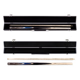 PRO147 Vortex 2 Piece 57 Inch Snooker and English Pool Cue and Case Set with 9.5mm Red Layered Tip