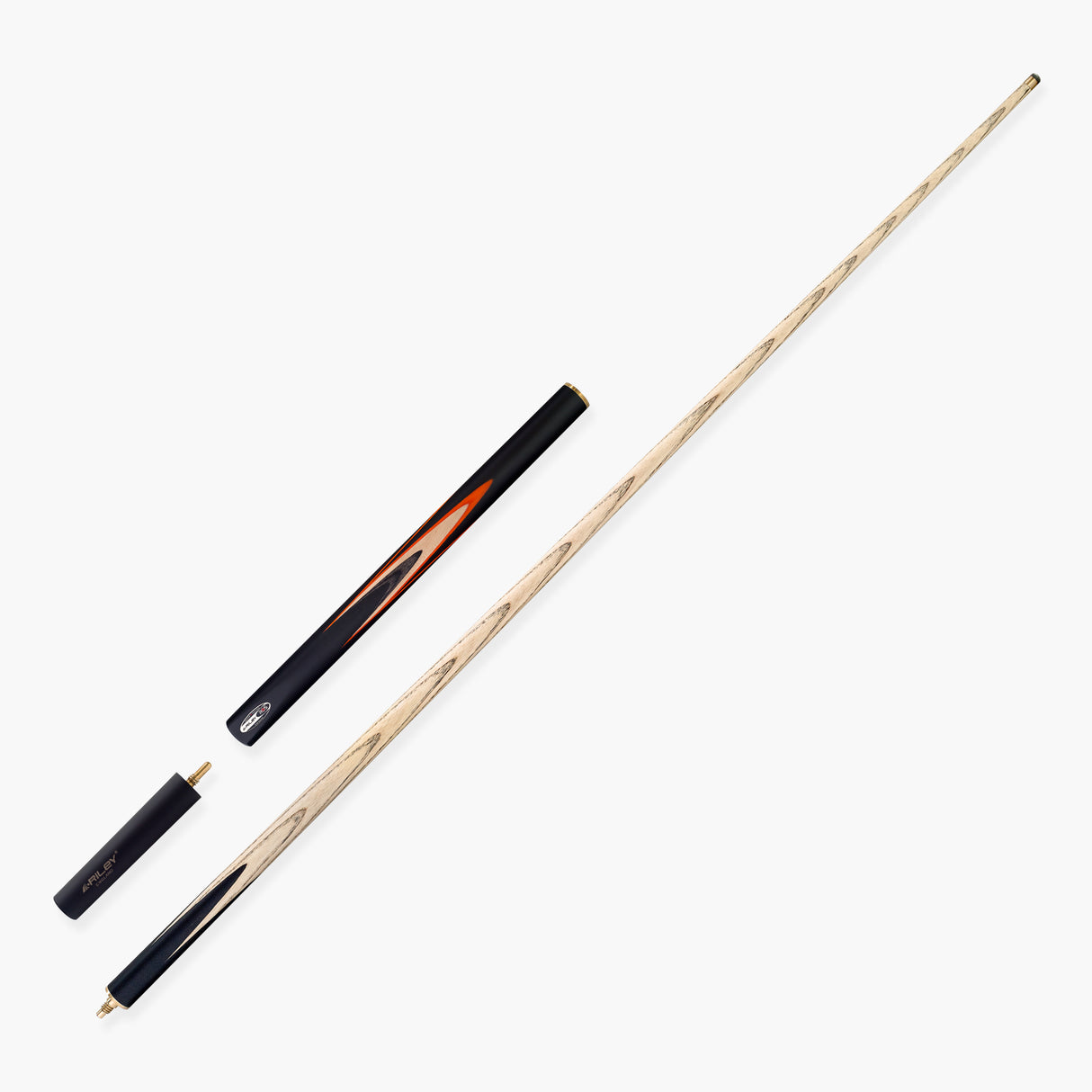 Riley Ronnie O’Sullivan 3 Series Limited Edition ¾ Joint Snooker and Pool Cue with Ebony Butt and 9.5mm Elk Master Tip – Includes Mini Butt Extension (ROS 3-7)