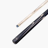 PRO147 Apollo 58 Inch 3/4 Jointed Hand Spliced Premium Snooker and Pool Cue 9.5mm Tip