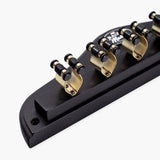Baize Master Curved 6 Way Wall Mounted Snooker and Pool Cue Rack - Holds 6 Cues Cue + Case