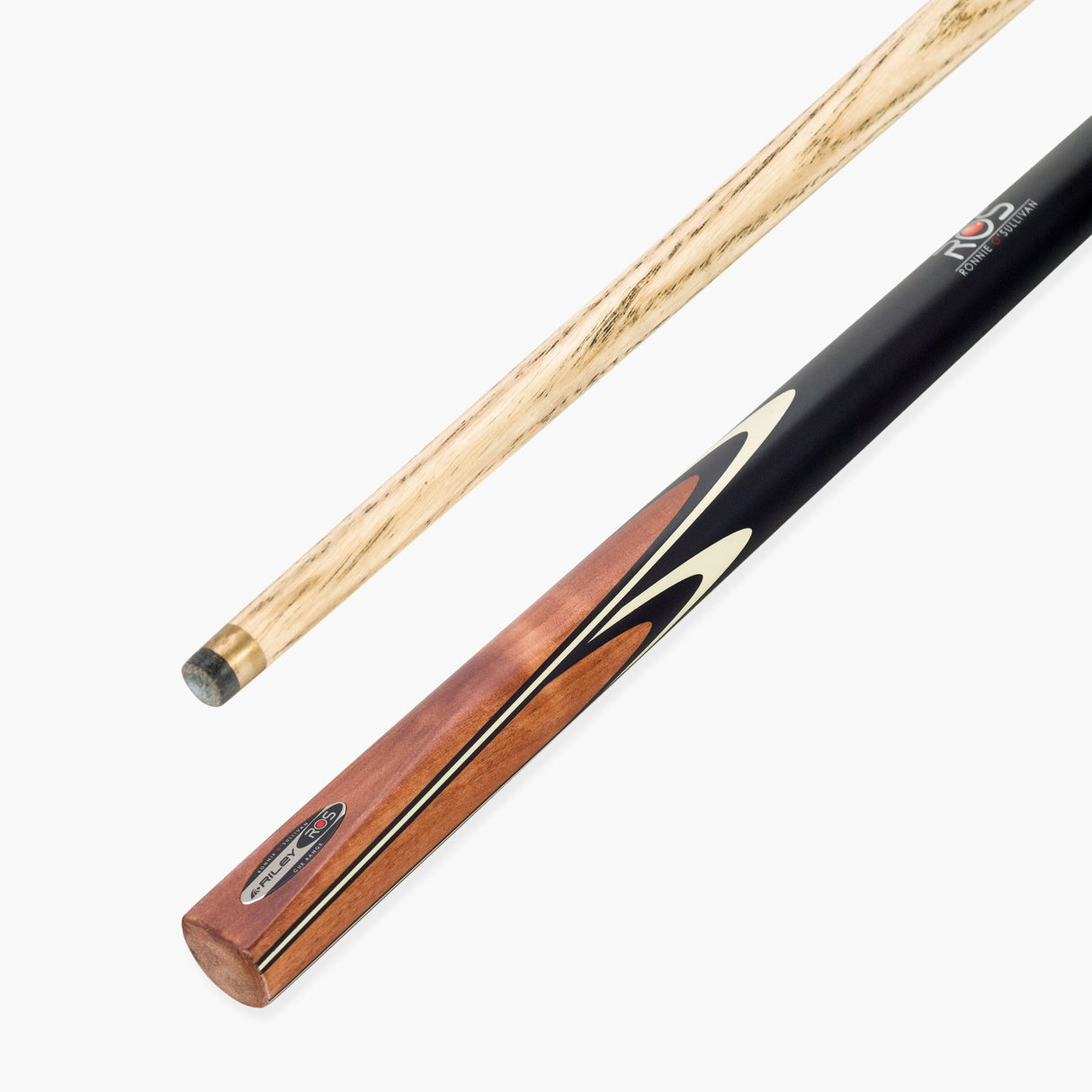 Riley Ronnie O’Sullivan Endorsed Limited Edition 2 Piece Ash Snooker and English Pool Cue 9.5mm Tip - EL-05E