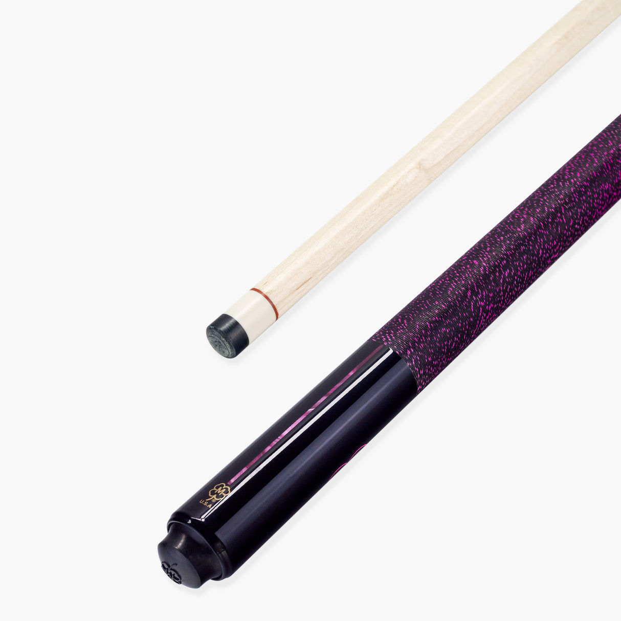 McDermott Hand Crafted PINK BEAM G-Series American Pool Cue 13mm tip – G521WC