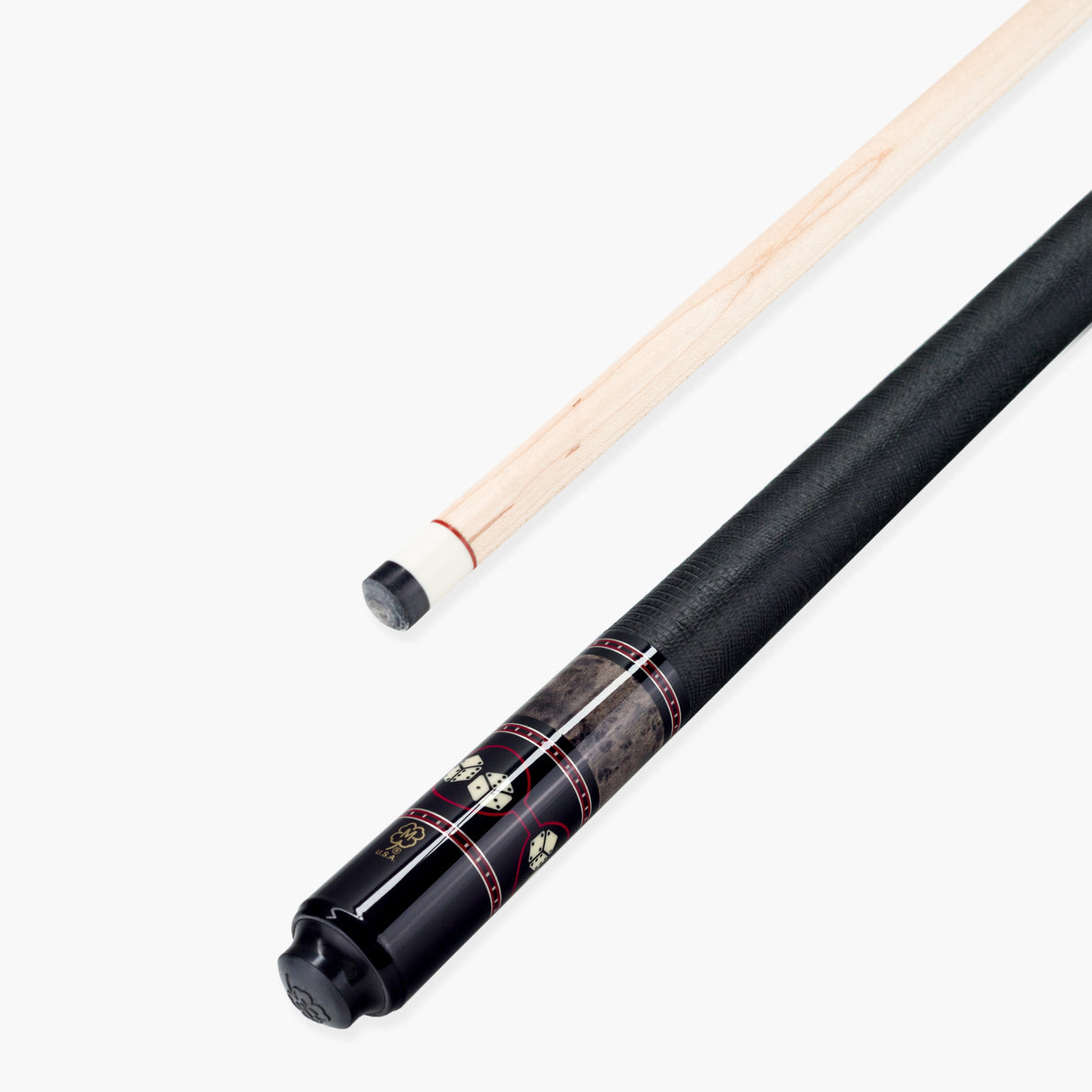 McDermott TITANIUM DICE Hand Crafted G-Series American Pool Cue 13mm tip – G602