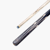 PRO147 Apollo 58 Inch 3/4 Jointed Hand Spliced Premium Snooker and Pool Cue 9.5mm Tip