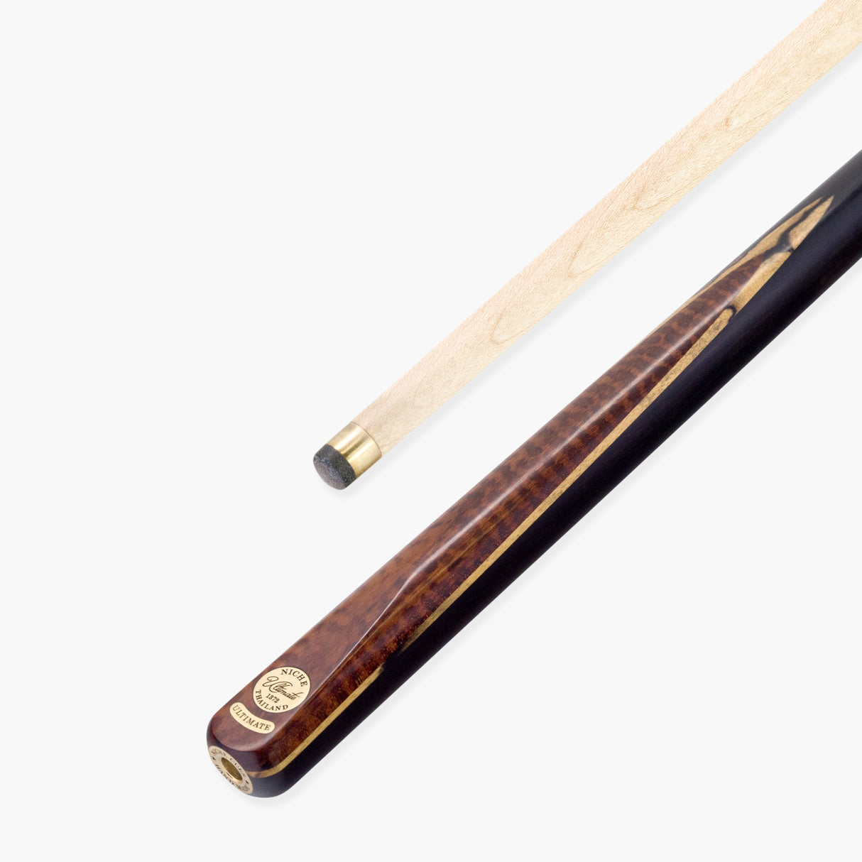 Niche Cues Thailand One Piece Snooker Cue 9.5mm Tip - Ultimate Maple