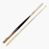 Baize Master Crombie 2 Piece 57 Inch English Pool Cue and Case Set with 8.5mm Red Layered Tip