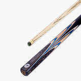 PRO147 Blue Pearl 3/4 Joint Cue with 9.5mm Professional Layered Leather Tip