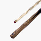 Baize Master Golden Sandalwood 57 Inch 2 Piece Centre Joint English Pool Cue with 8.5mm Professional Layered Tip