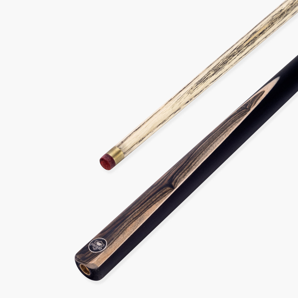 PRO147 Sherwood 57 Inch 2 Piece Snooker and Pool Cue with 9.5mm Red Layered Professional Tip