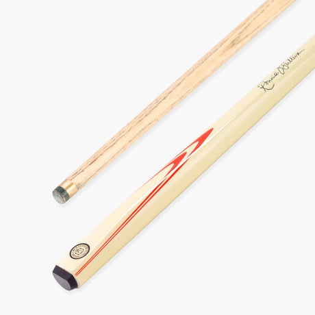 BCE Ronnie O'Sullivan ORANGE FLARE Cream Butt 2pc Ash Pool Snooker Cue 9.5mm Tip BCE