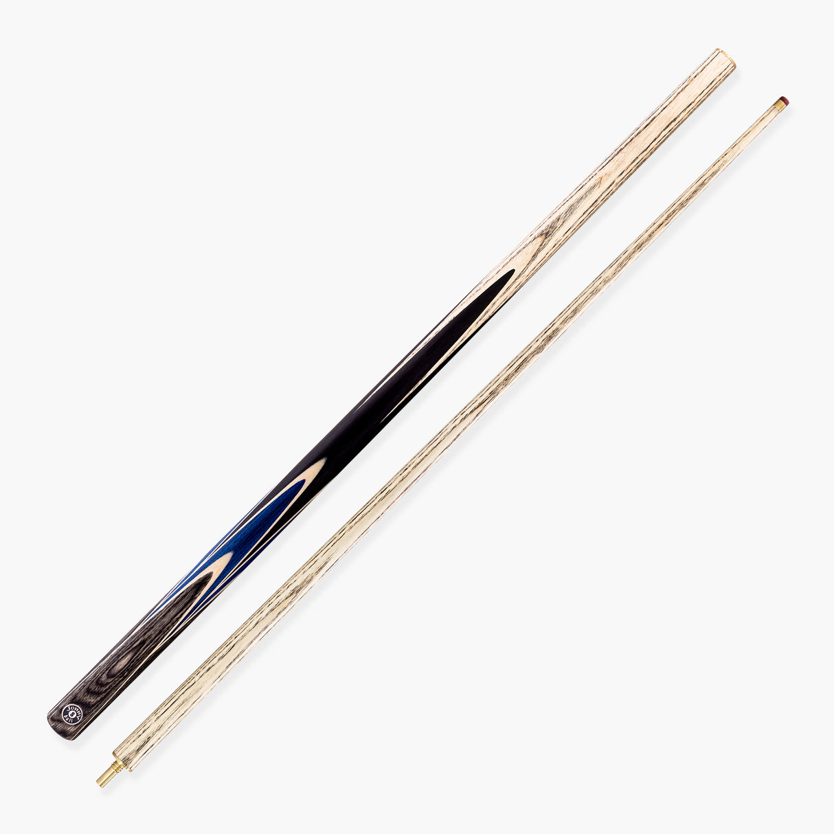 Jonny 8 Ball Vortex 2 Piece 57 Inch English Pool Cue and Case Set with 8.5mm Red Layered Tip