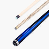 Jonny 8 Ball Switch 2 Piece Dual Shaft English Pool Cue with 9mm Playing Shaft and 10.5mm Breaking Shaft