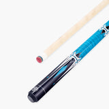 Jonny 8 Ball Harpoon 58 Inch 2 Piece American Pool Cue with Birch Shaft and 13mm Layered Tip