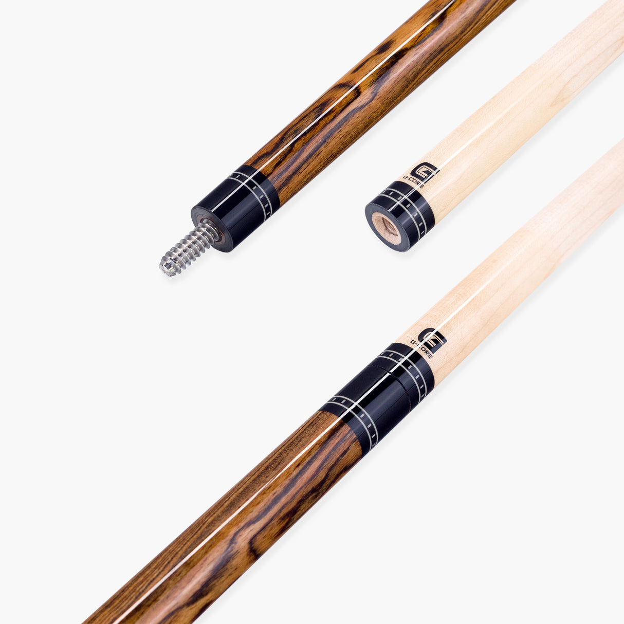 McDermott BOCOTE ‘S’ INLAY Hand Crafted G-Series American Pool Cue 13mm tip G308