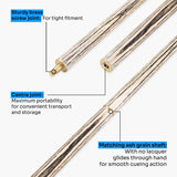 PRO147 Traditional CHAMPION 57 Inch 2 Piece Pool Snooker Cue and Case Set with 9.5mm Tip