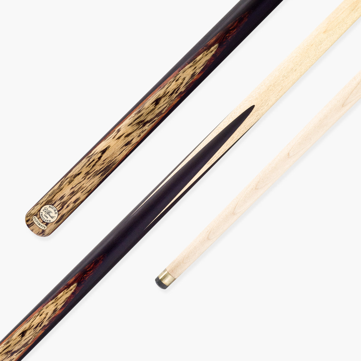 Niche Cues Thailand One Piece Snooker Cue 9.5mm Tip - Ultimate Maple