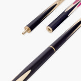 PRO147 Pink Windser 3/4 Joint Snooker and Pool Cue and Case Set 9.5mm Red Layered Tip