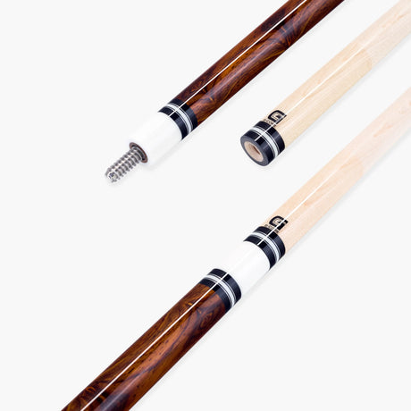 McDermott PLAIN COCOBOLO Hand Crafted G-Series American Pool Cue 13mm tip – G223 McDermott