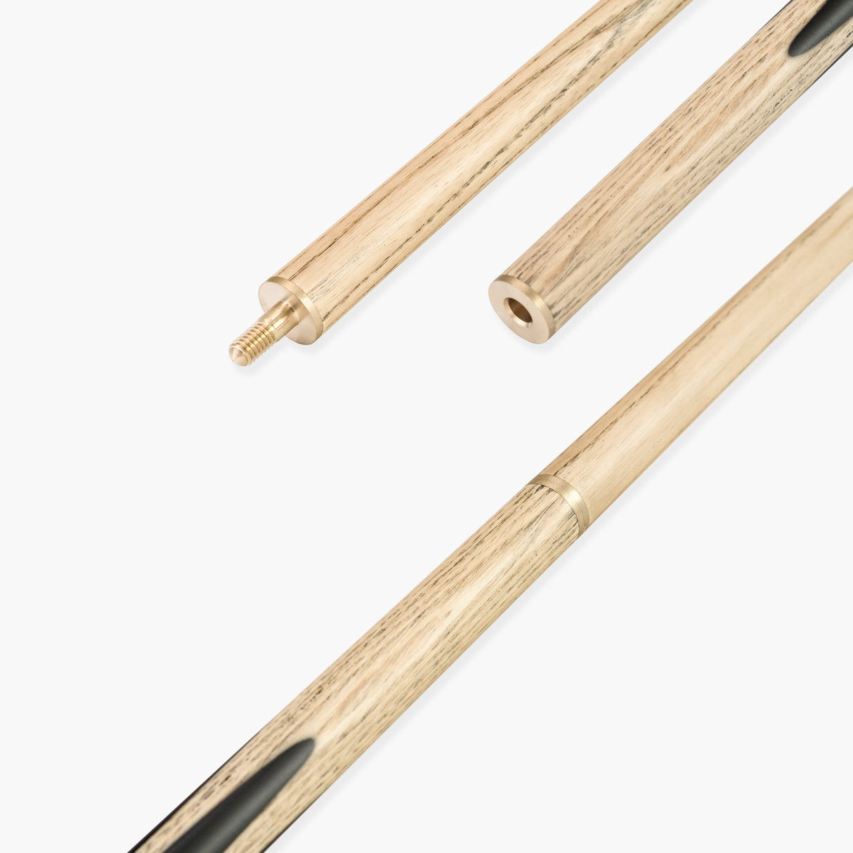 Riley Ronnie O’Sullivan Endorsed Limited Edition 2 Piece Ash Snooker and English Pool Cue 9.5mm Tip with Mini Butt Extension - EL-06E