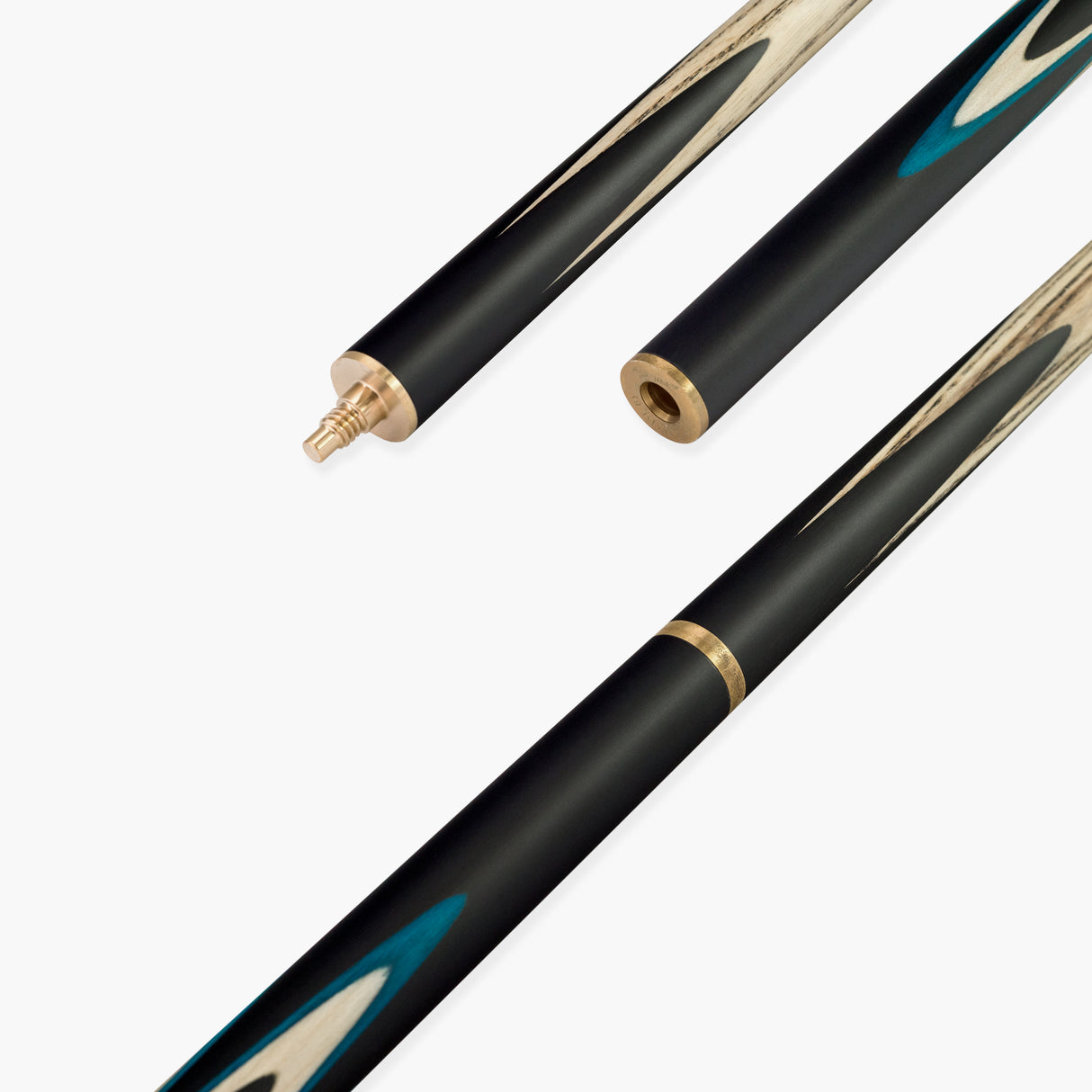Riley Ronnie O’Sullivan 3 Series Limited Edition ¾ Joint Snooker and Pool Cue and Case Set with Ebony Butt and 9.5mm Elk Master Tip (ROS 3-6)