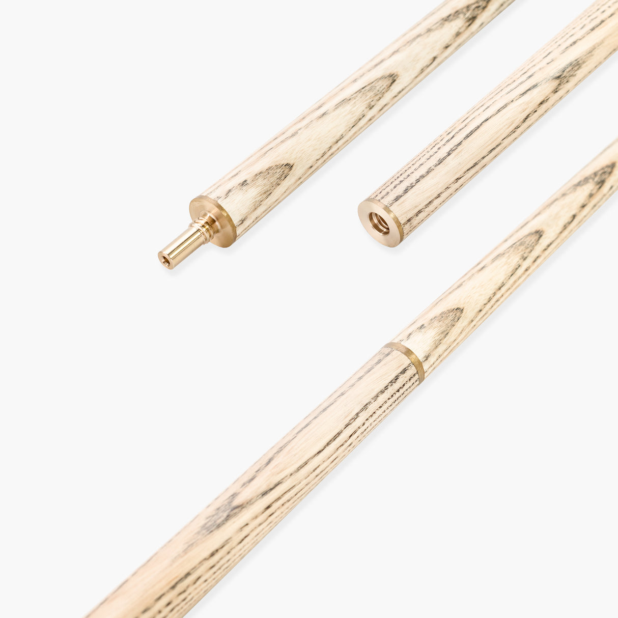 PRO147 Farsley Two Piece Snooker and Pool Cue and Case Set with 9.5mm Green Layered Tip