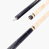 Jonny 8 Ball Harpoon 58 Inch 2 Piece American Pool Cue and Case Set 13mm Layered Tip
