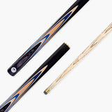 PRO147 Blue Pearl 3/4 Joint Cue with 9.5mm Professional Layered Leather Tip