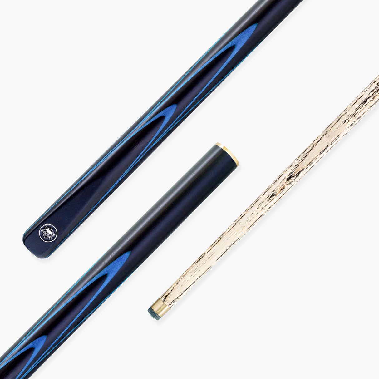 PRO147 Apollo 58 Inch 3/4 Jointed Hand Spliced Premium Snooker and Pool Cue 9.5mm Tip