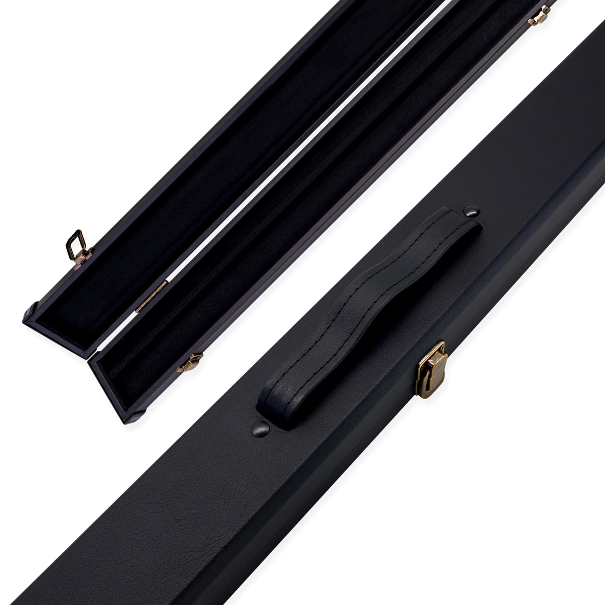 Jonny 8 Ball Pearl Series Gold Burl 3/4 Joint Cue and Case Set with 9mm Professional Layered Leather Tip