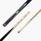 PRO147 Vortex 57 Inch 2 Piece Snooker and Pool Cue with 9.5mm Red Layered Professional Tip