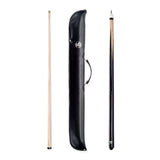 Jonny 8 Ball 57 Inch 2 Piece Pub Style Snooker Pool Cue and Case Set with 9.5mm Tip