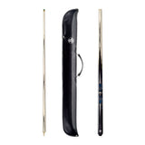 Jonny 8 Ball Panther 2 Piece UV Printed Snooker and Pool Cue and Case Set with 9.5mm Green Layered Tip