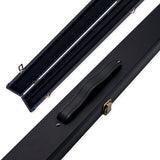 PRO147 Pearl Series Blue Burl 3/4 Joint Deluxe Cue and Case Set with 9.5mm Professional Red Leather Tip