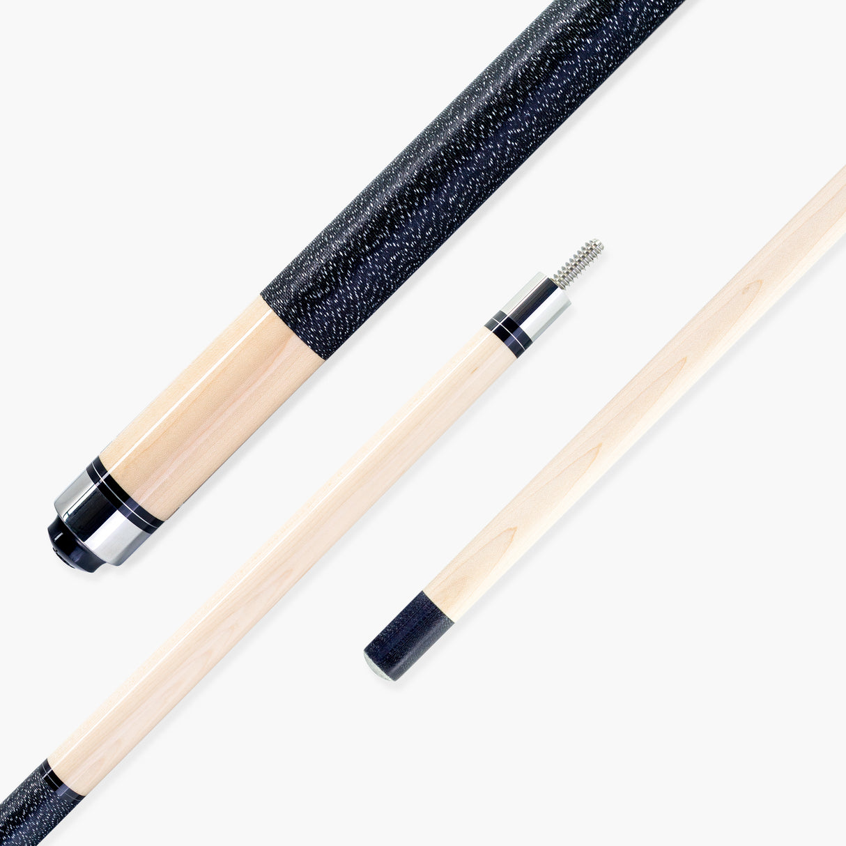 McDermott Star Series American Pool 3 Piece Break and Jump Cue with 13mm Phenolic Tip – S86