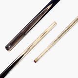 PRO147 Sherwood 57 Inch 2 Piece Snooker and Pool Cue with 9.5mm Red Layered Professional Tip